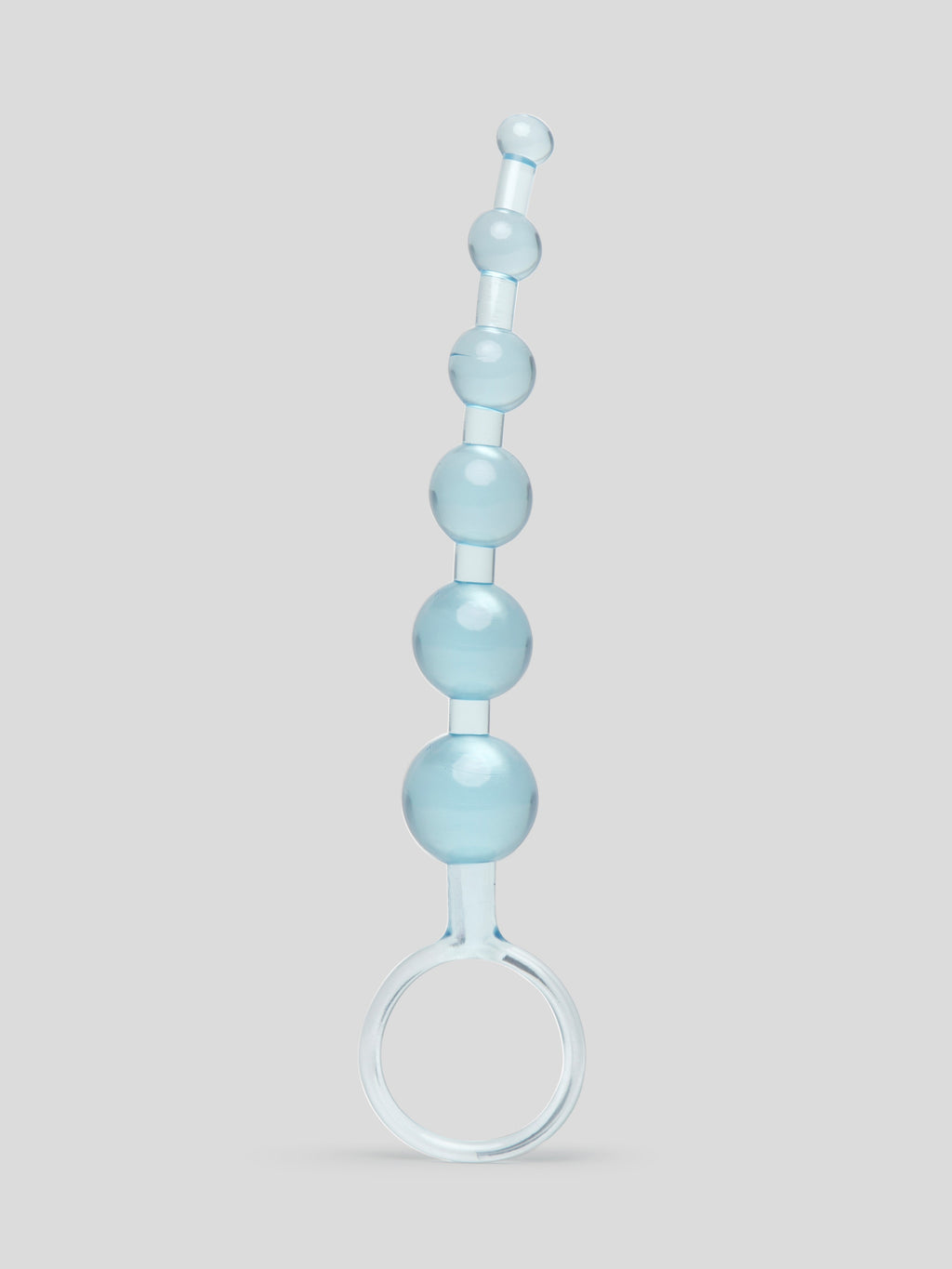 BASICS Anal Beads 6 Inch, Blue
