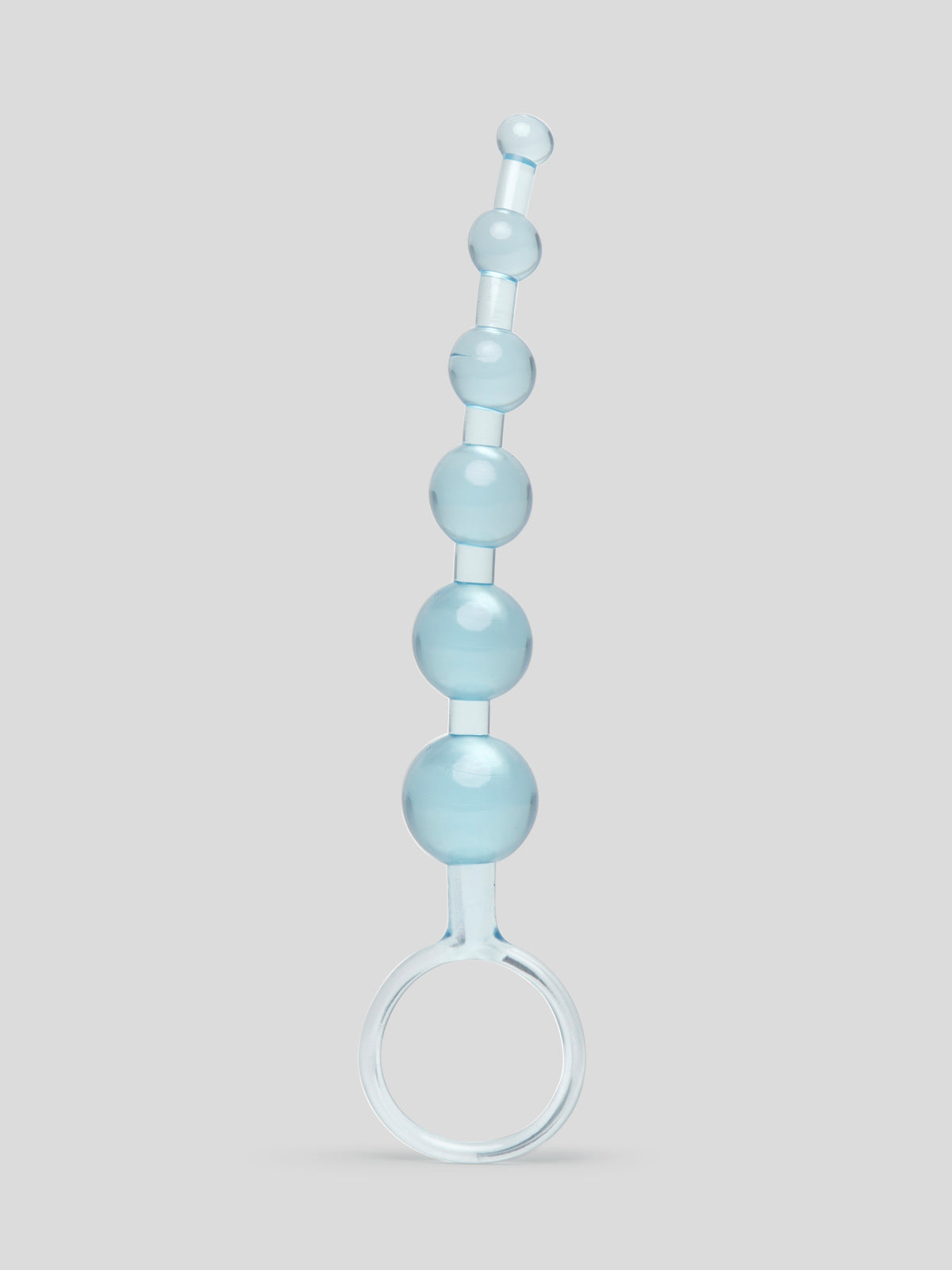 BASICS Anal Beads 6 Inch, Blue