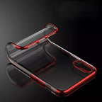 Phone Case - Luxury Ultra Thin Transparent Plating Shining Soft TPU Phone Case For iPhone XS/XR/XS Max