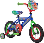PJ Masks Kids Bike, Includes Training Wheels and Handelbar Plate