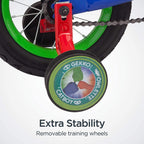 PJ Masks Kids Bike, Includes Training Wheels and Handelbar Plate