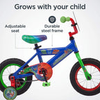 PJ Masks Kids Bike, Includes Training Wheels and Handelbar Plate