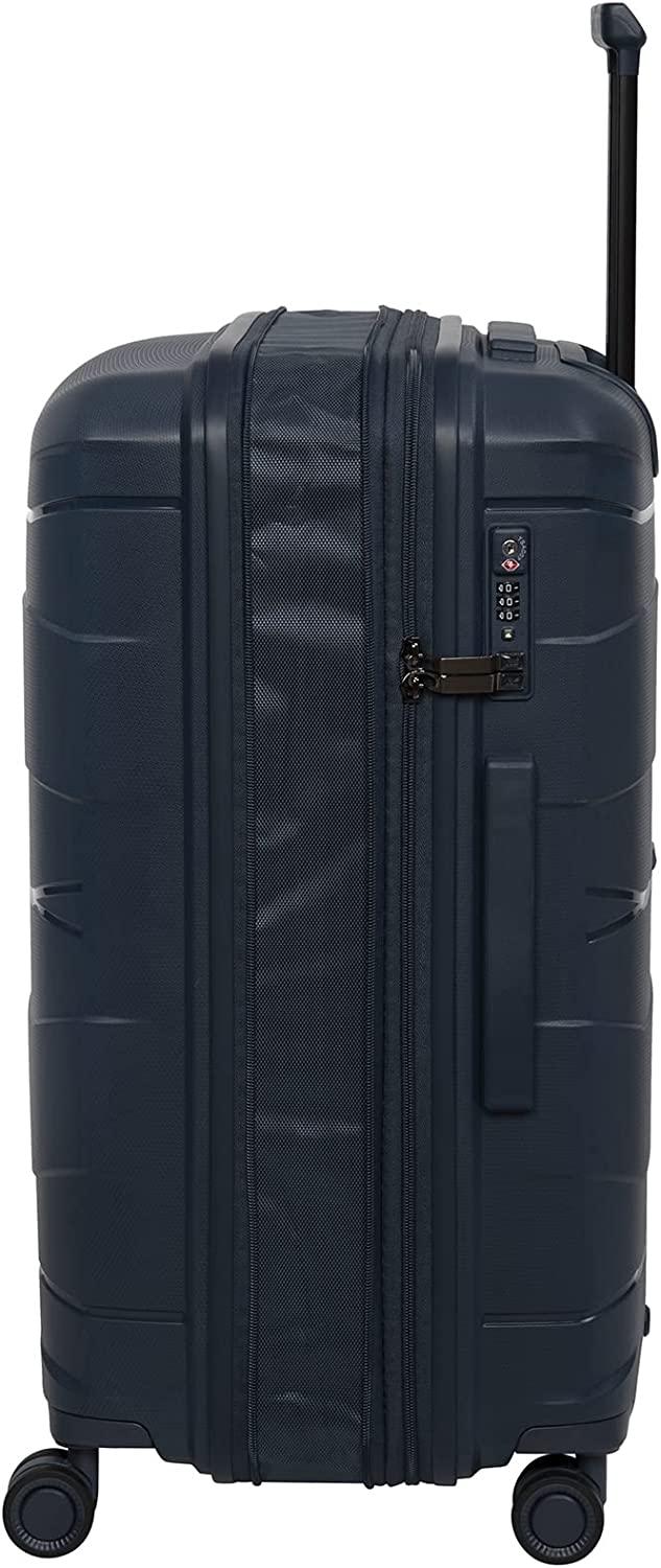 Momentous 25" Hardside Checked 8 Wheel Expandable Spinner, Tibet Lan