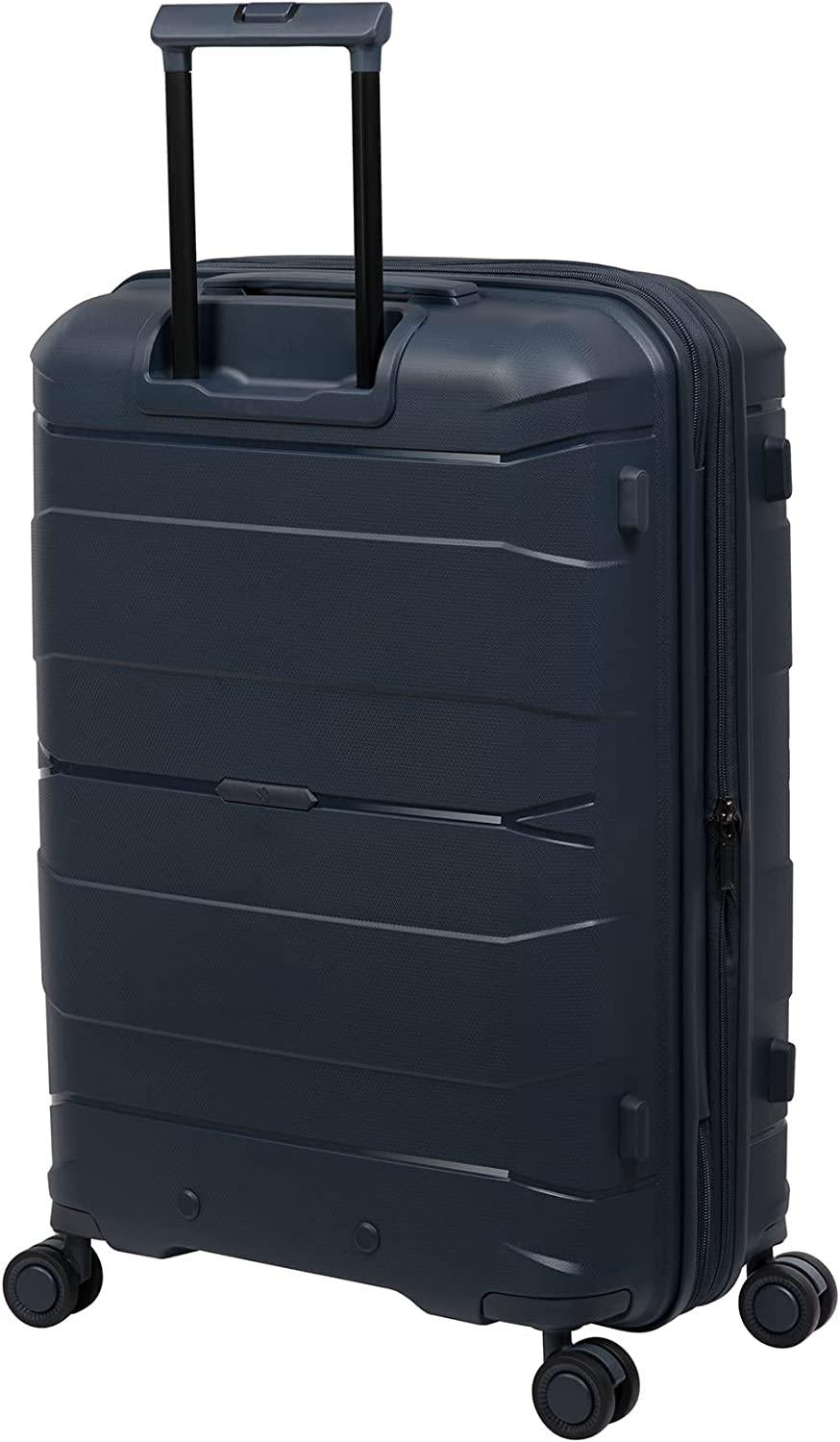 Momentous 25" Hardside Checked 8 Wheel Expandable Spinner, Tibet Lan