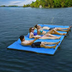 Costway 3 Layer Floating Water Pad Foam Mat Water Recreation Relaxing 9’ x 6’