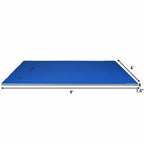 Costway 3 Layer Floating Water Pad Foam Mat Water Recreation Relaxing 9’ x 6’