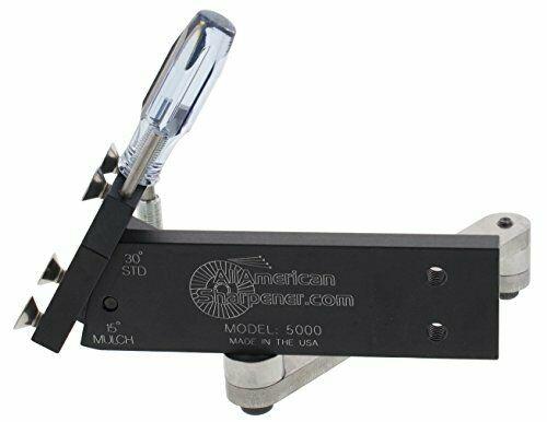 All American Sharpener 5000 Sharpener Kit for Standard and Mulching Lawn Mower
