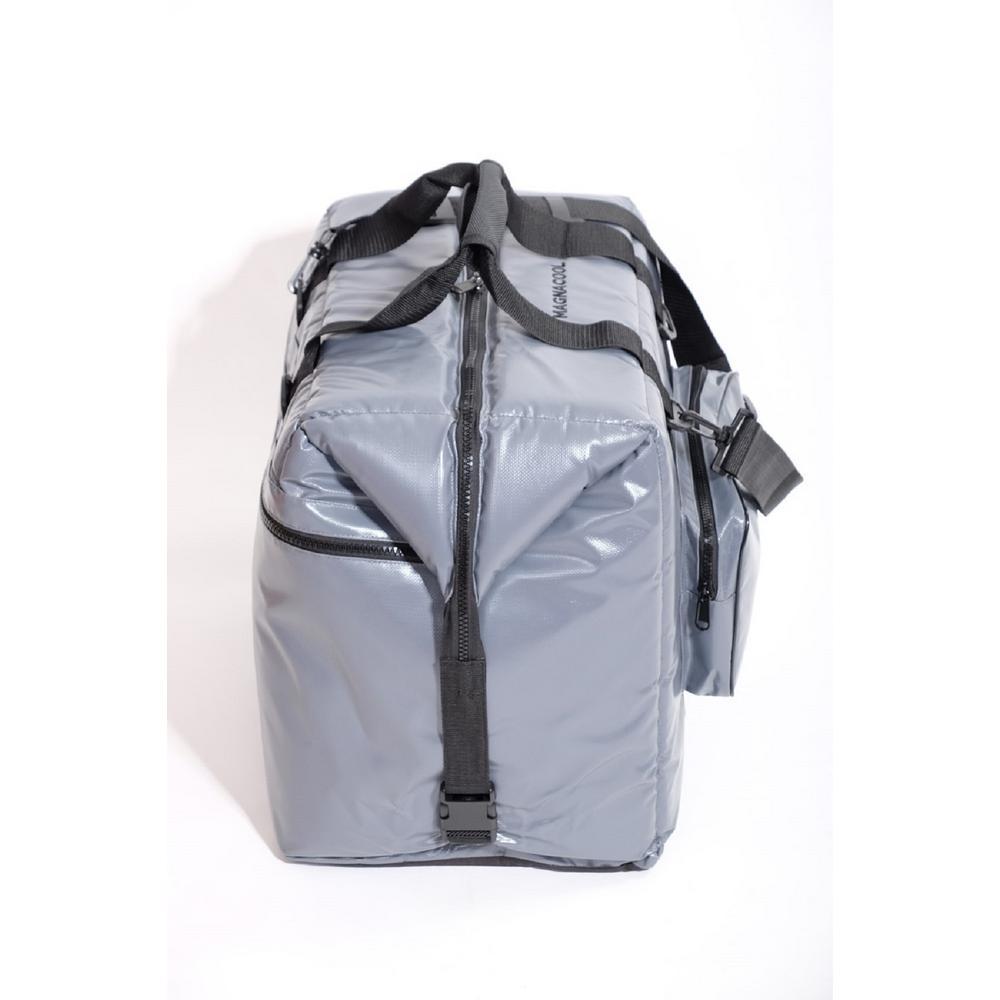 Worlds First 48-Can Magnetic Gray Vinyl Cooler