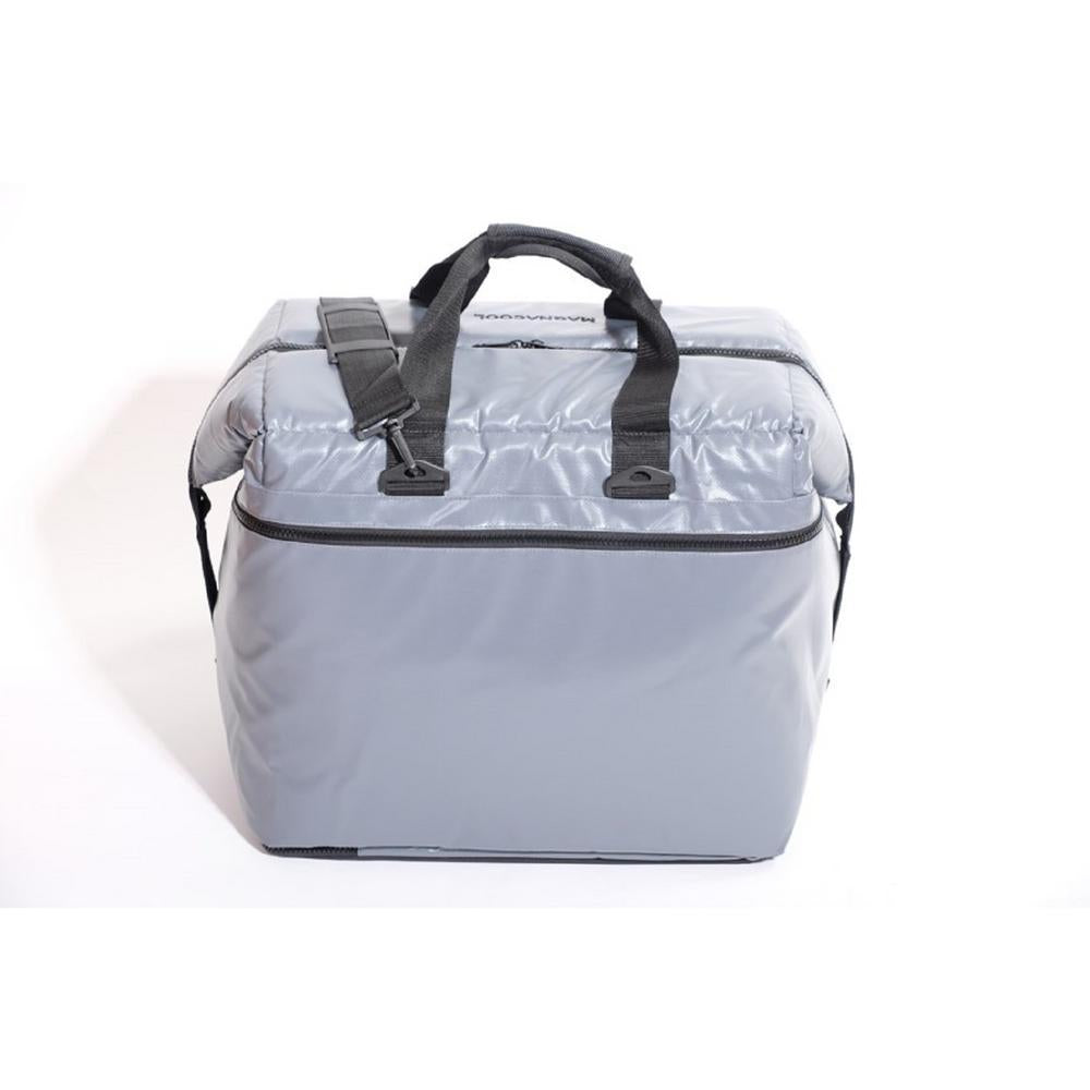 Worlds First 48-Can Magnetic Gray Vinyl Cooler