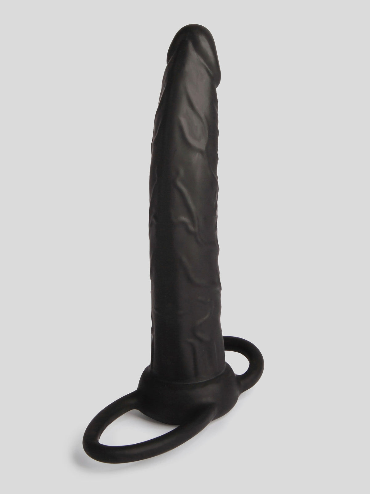 Love Rider Double Penetration Strap-On 5.5 Inch Dildo, Black