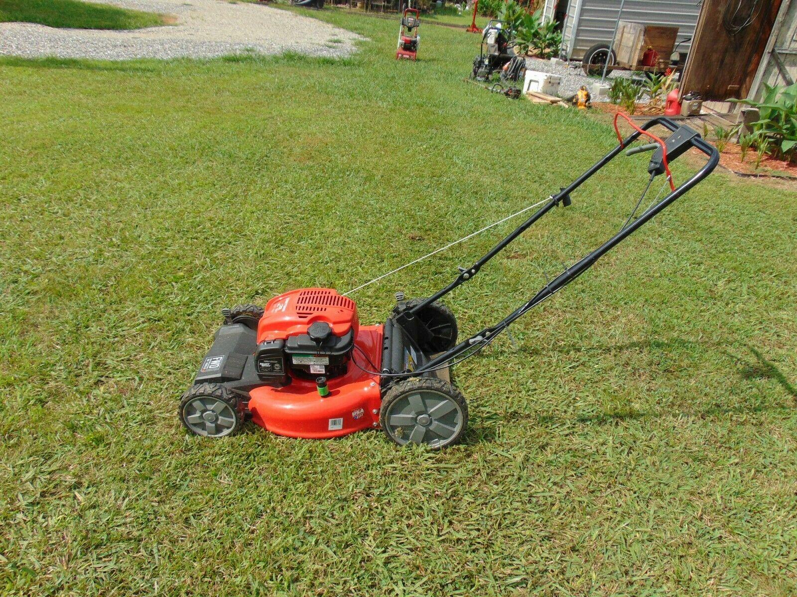 CRAFTSMAN SELF-PROPELLED MOWER (LESS THAN 10 HOURS ON THIS MOWER)
