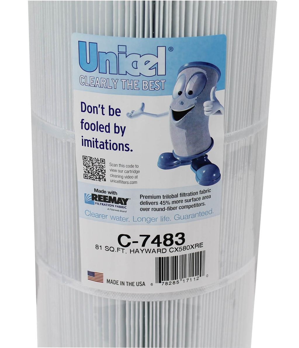 unicel c-7483 hayward swim clear spa replacement filter cartridge (4 pack)