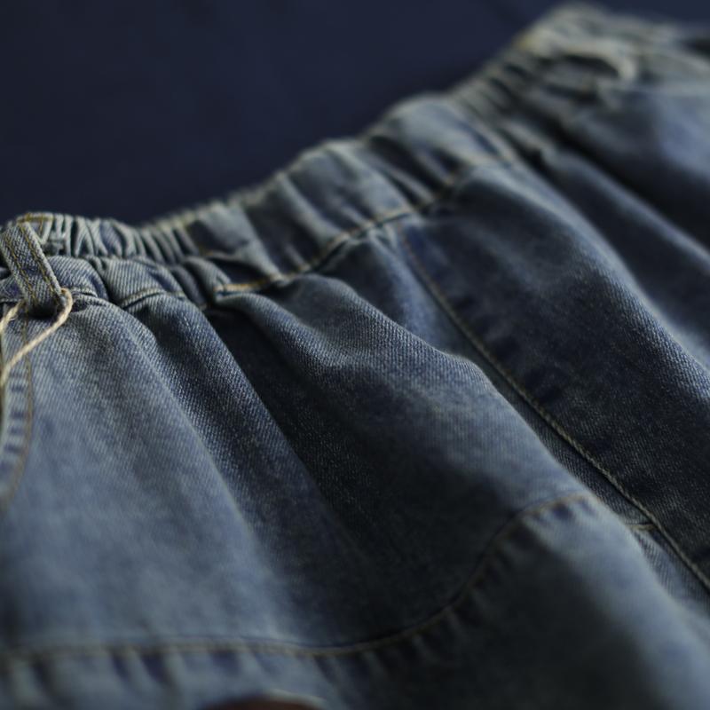 spring loose large casual trousers jeans