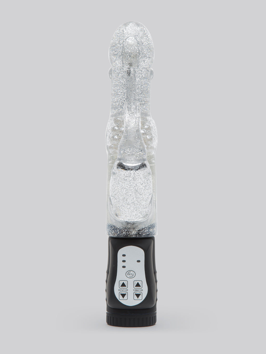 Lovehoney Jessica Rabbit 10 Function Silver Rabbit Vibrator, Silver | Silver