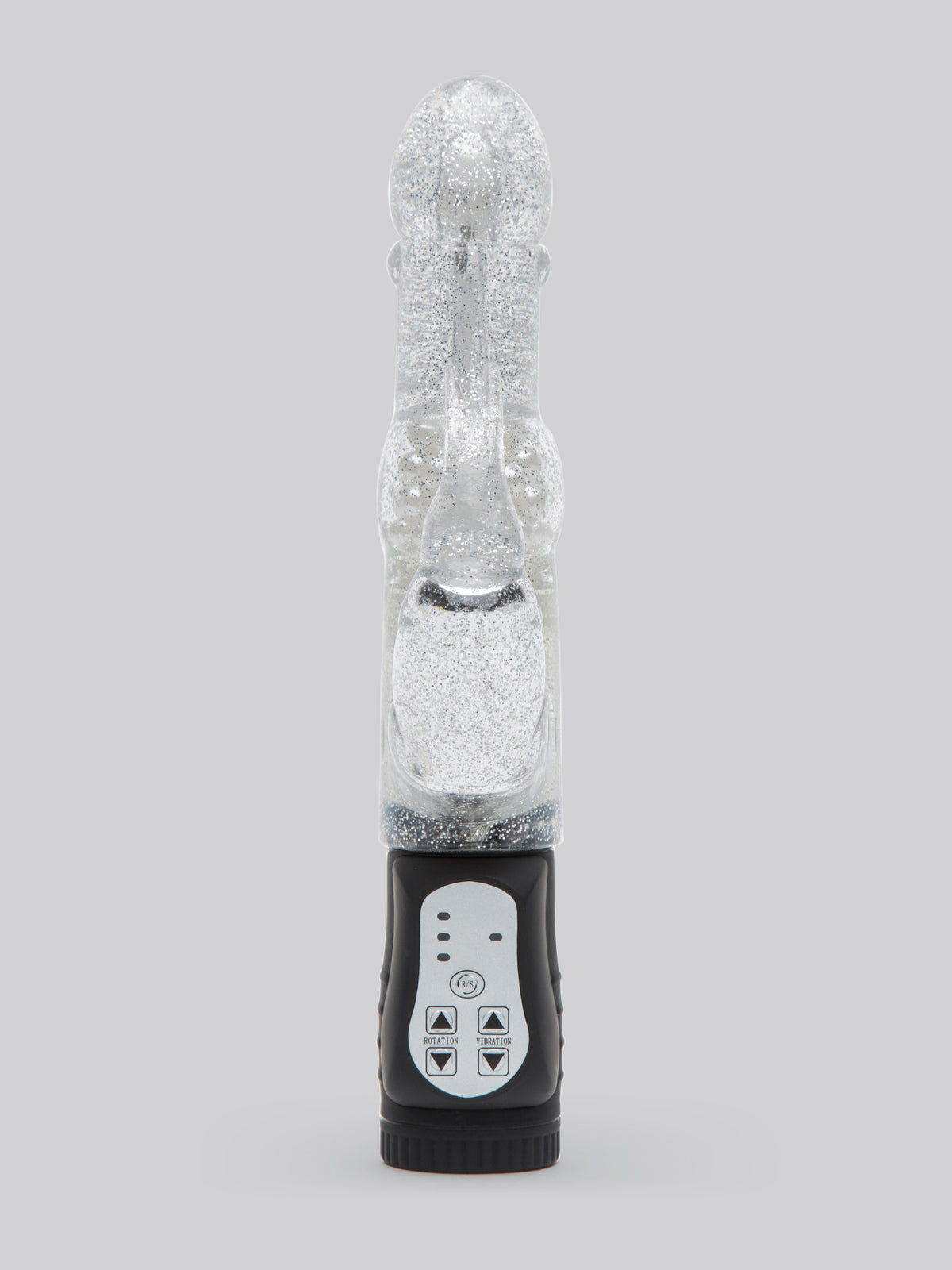 Lovehoney Jessica Rabbit 10 Function Silver Rabbit Vibrator, Silver | Silver