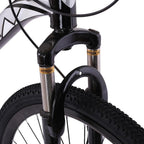 26 Inch Mountain Bike 21 Speed Adult Bike for Men Women,Road Bikes with Front Suspension Dual Disc Brakes,Aluminum Frame,Anti-Slip Mountain Bicycle,US Stock