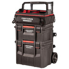 VERSASTACK XL Tool Box, Waterproof Indoor/Outdoor, Stackable Tool Storage, Lockable, 21 Inch (CMST21430)