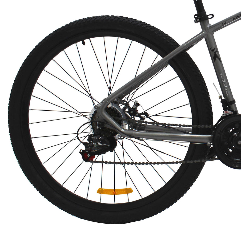 MERSARIPHY 29 Inch Aluminum Hybrid Mountain Bike, 21 Speeds Disk Brakes Bicycle