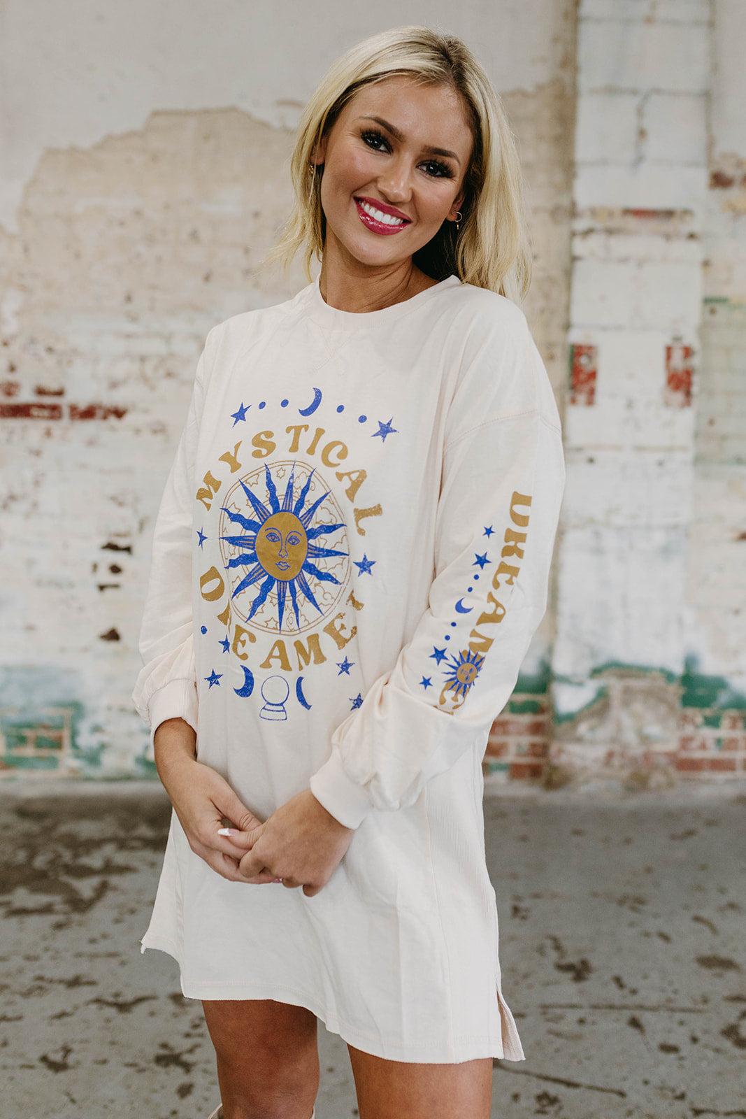 graphic t-shirt dress