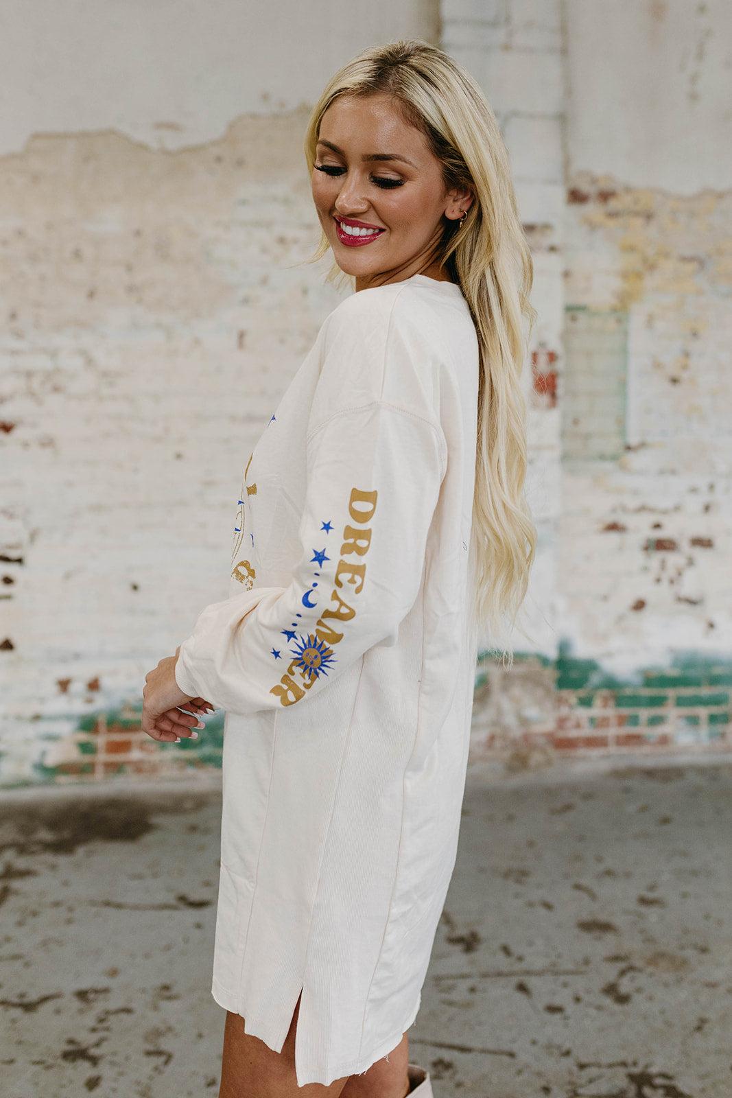 graphic t-shirt dress