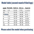 ZHIJIA Pet Disabled Wheelchair Pet Wheelchair 2 Wheel Rehabilitation Bicycle is Suitable for Small and LarDisabled Cats and Dogs hind Legs, Blue Size can be Adjusted Freely