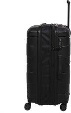Momentous 30" Hardside Checked 8 Wheel Expandable Spinner, Black
