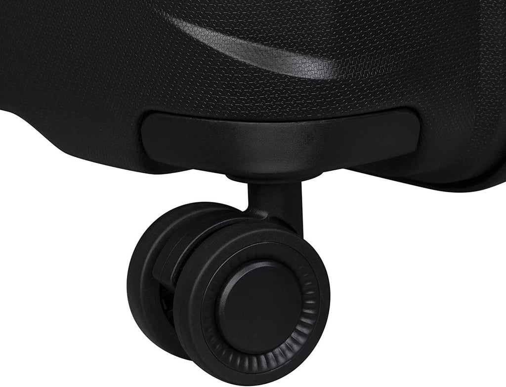 Momentous 30" Hardside Checked 8 Wheel Expandable Spinner, Black