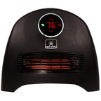 Heat Storm HS-1500-ISA Sahara Indoor Ultra Lightweight Portable Infrared Space Heater - 1500 Watts - Built in Thermostat &amp; Overheat Sensor - Remote Control