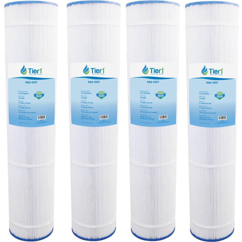 tier1 pool &amp; spa filter replacement for hayward c5025, filbur fc-1227, pleatco pa131, unicel c-7494 filter cartridge 4 pack