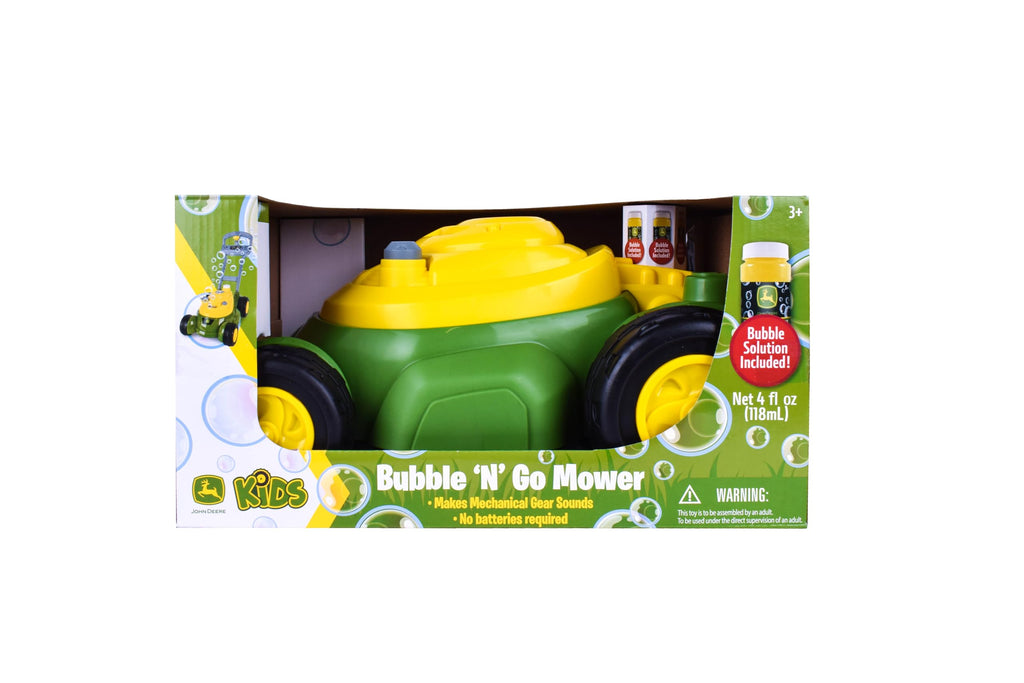 Bubble Lawn Mower for Toddlers, Bubble Blowing Machines, Indoor and Outdoor Gardening Toy, Birthday, Party Favor for Preschool Girls and Boys, No Batteries Required, 2+