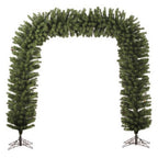Northlight 9 ft. Prelit Artificial Pine Christmas Archway Decoration