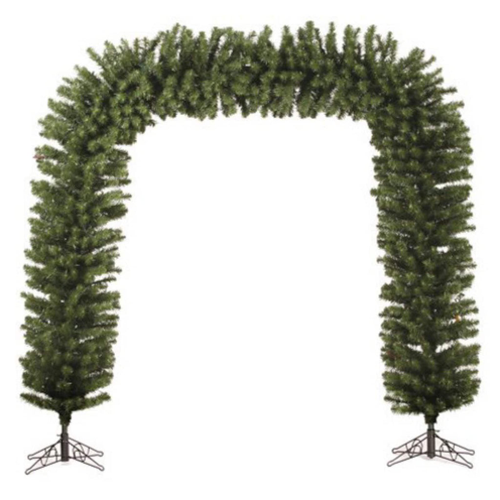 Northlight 9 ft. Prelit Artificial Pine Christmas Archway Decoration