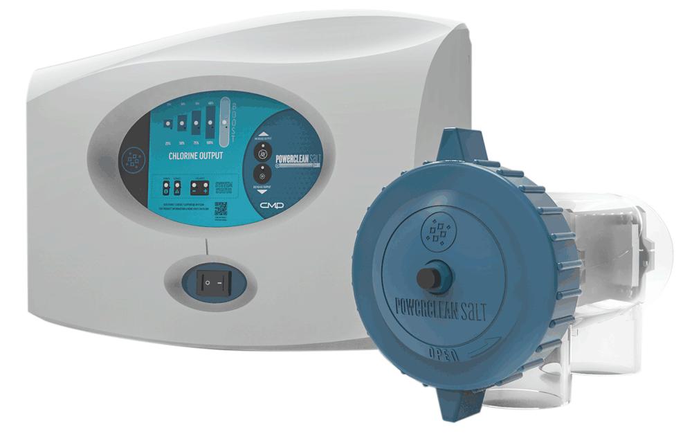 pool salt water system powerclean 540 chlorinator 2yr 100% diy warranty 40k