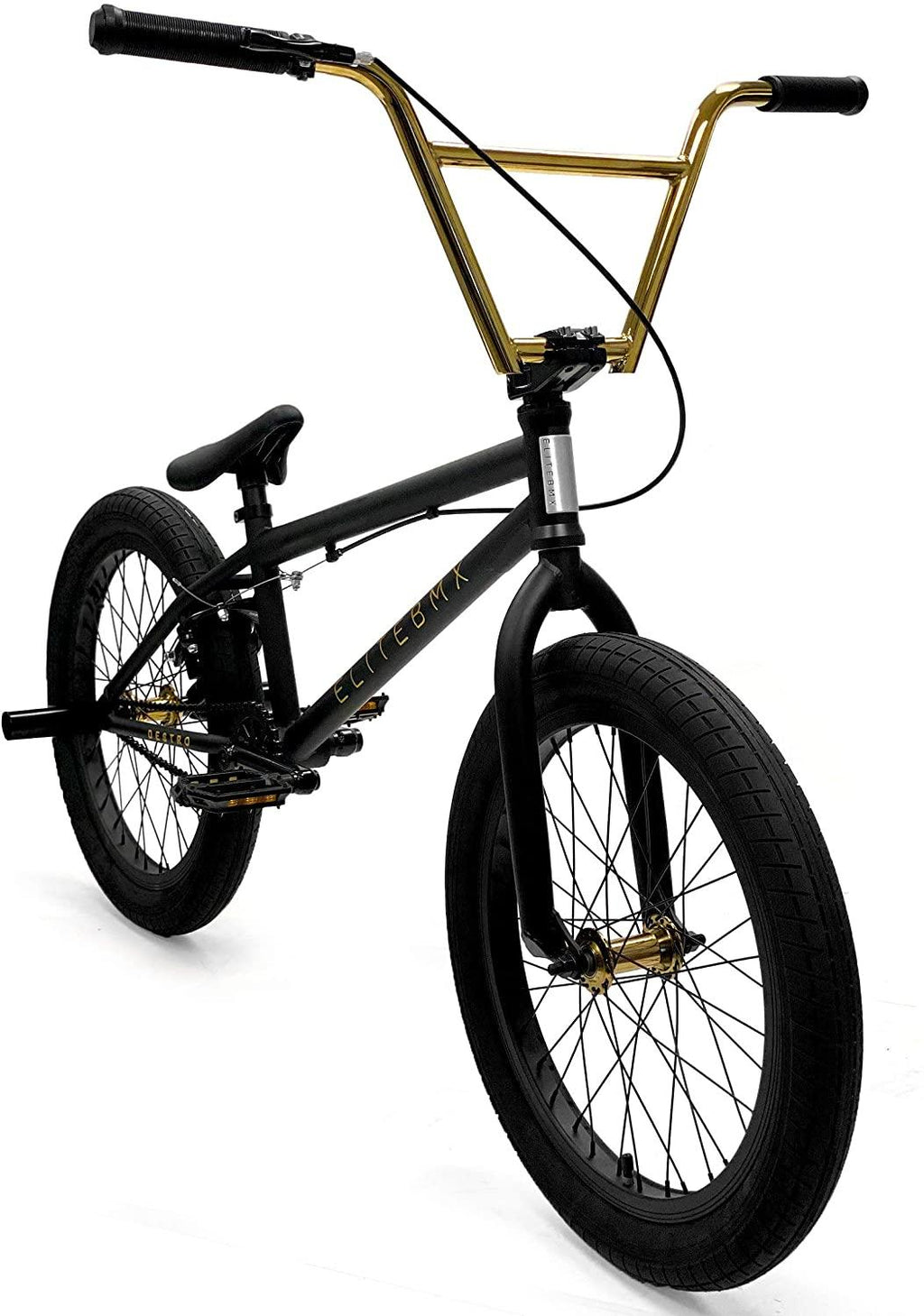Elite BMX Bicycle 20" &amp; 18” Destro Model Freestyle Bike - 3 Piece Crank