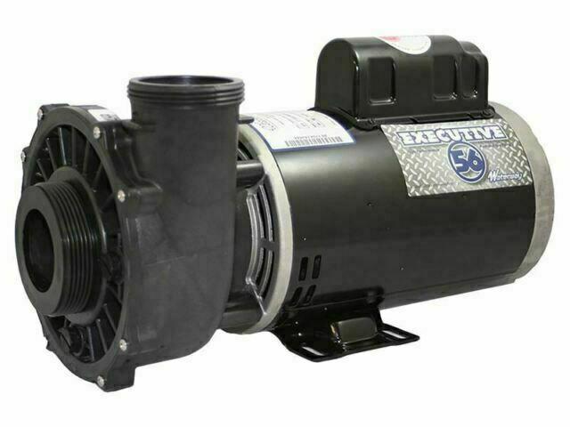 waterway plastics 3721621-13 executive 56 frame 4 hp spa pump, 230-volt hot tubs