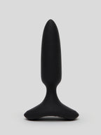 Lovense Hush 2 Slim App Controlled Rechargeable Vibrating Butt Plug 4 Inch, Black