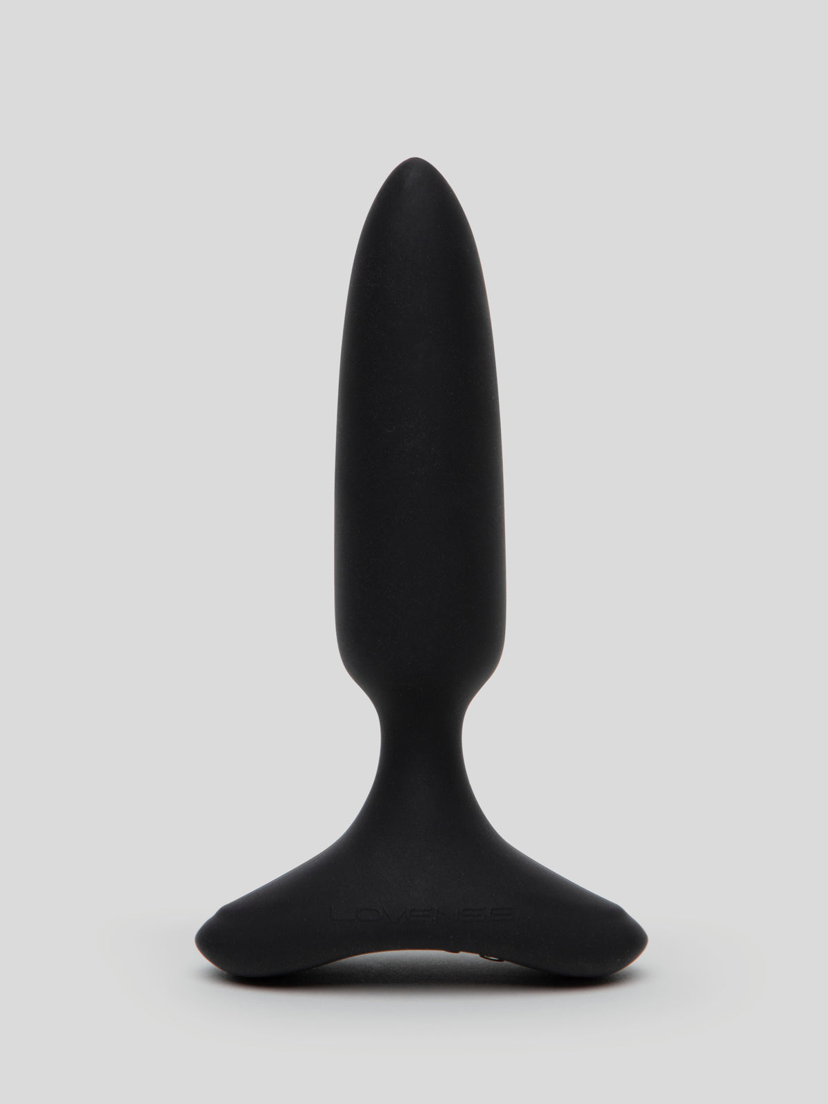 Lovense Hush 2 Slim App Controlled Rechargeable Vibrating Butt Plug 4 Inch, Black