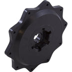 PENTAIR POOL PRODUCTS Cover, Pentair PacFab /2" Top/Side Mount Valve, Black