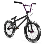 Elite BMX Destro 20" Bike - Black / Camo / Purple