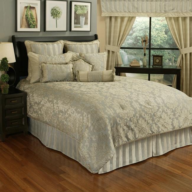 Sherry Kline PCHF Paloma Stripe 7-Piece Queen Comforter Set