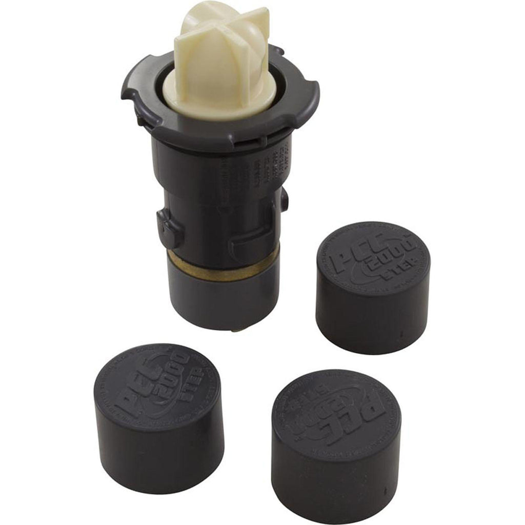 Paramount Pools Cleaning Head, Paramount PCC 2000 Step Nozzle, Gray