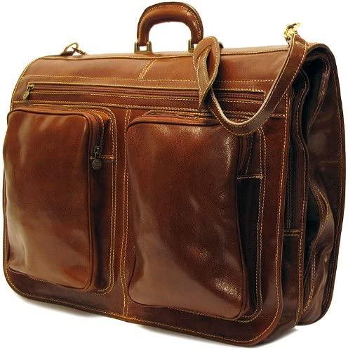 Luggage Venezia Garment Bag Carry On, Black, Large