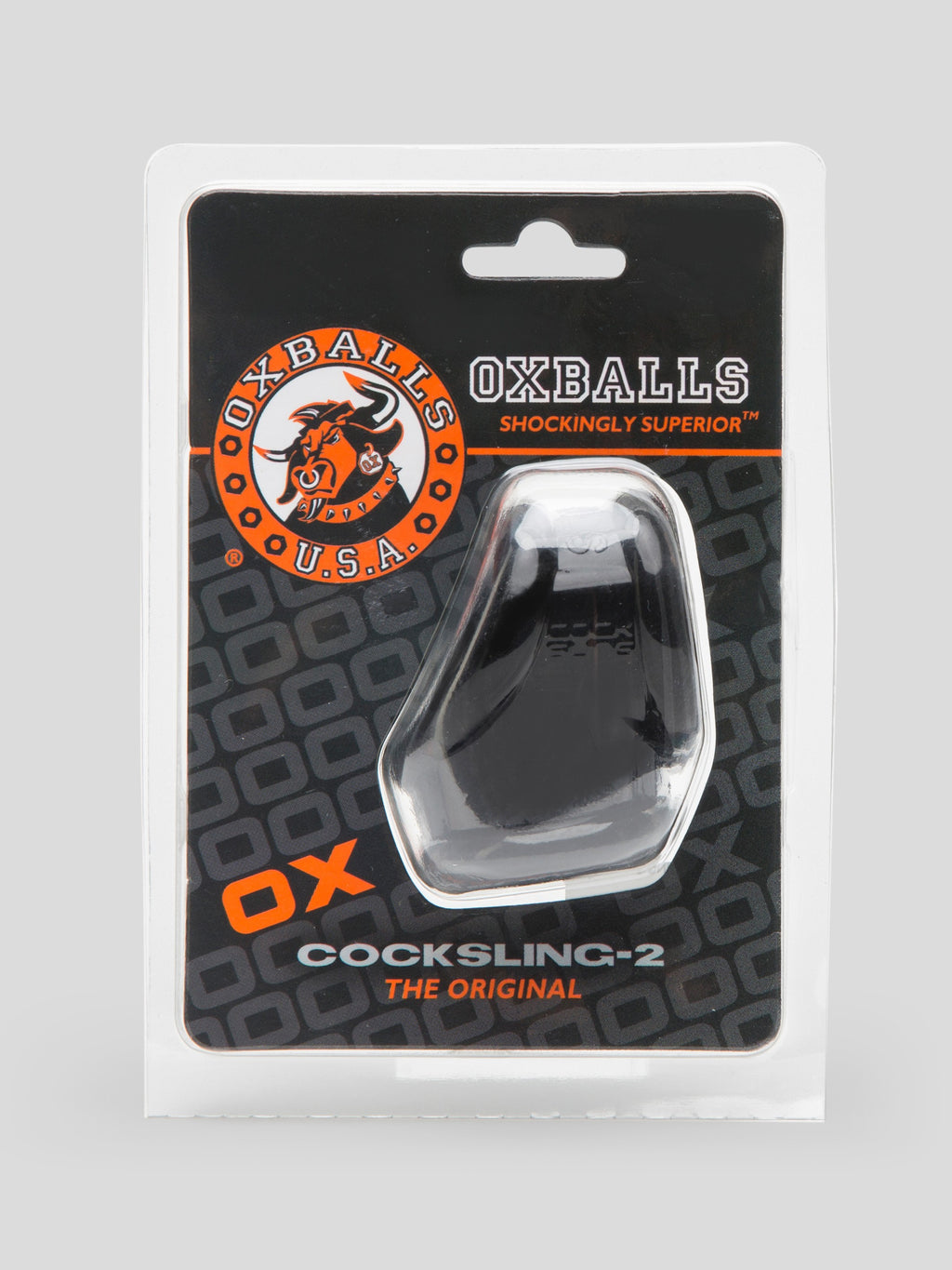 Oxballs Atomic Jock Stretchy Cock and Ball Sleeve , Black | Black
