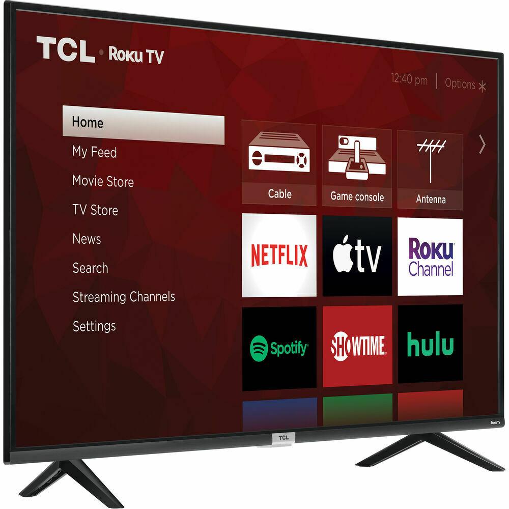tcl 43" 4-series 4k uhd hdr led smart roku tv | 3 hdmi | 43s435