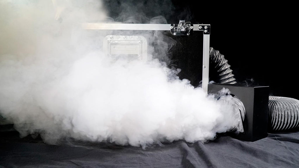 Chauvet DJ CUMULUS Fog Machine Fogger w/ Case+Sphere Shooting Beam Effect Light