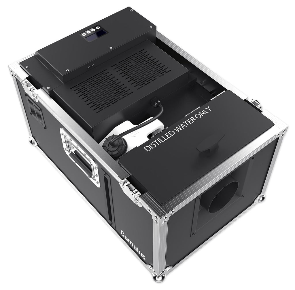 Chauvet DJ CUMULUS Fog Machine DMX Fogger+Case+Fluid+(4) 48" Black Light Strips