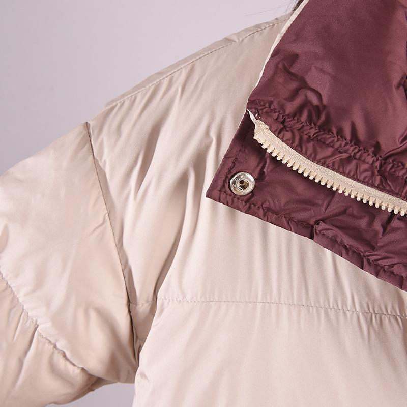 winter women thick warm loose down overcoat