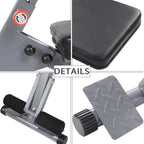 Abdominal /Hyper Back Extension Bench, Fitness Multi- Workout Adjustable Commercial Stamina Pro Ab Core Strength Bench BTC