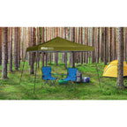 Solo90 11 ft. x 11 ft. Olive Slant Leg Canopy