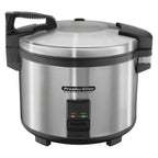 Commercial 37560R Rice Cooker/Warmer, 60 Cups Cooked Rice Capacity, Nonstick Inner Pot, Hinged Lid,  Steel Housing, Conforms to NSF